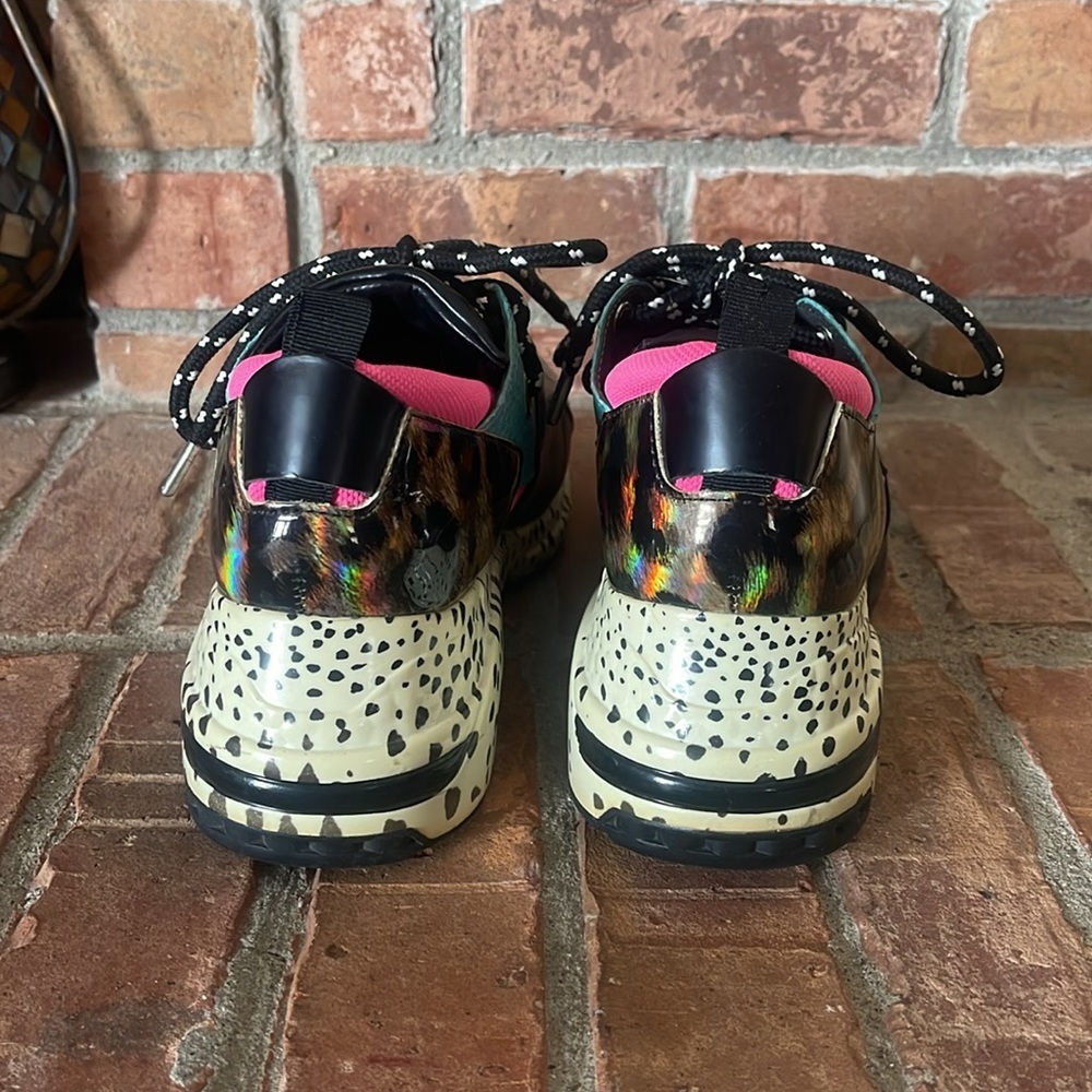 Steve Madden Cliff Multi Color Multi Pattern Snea… - image 3